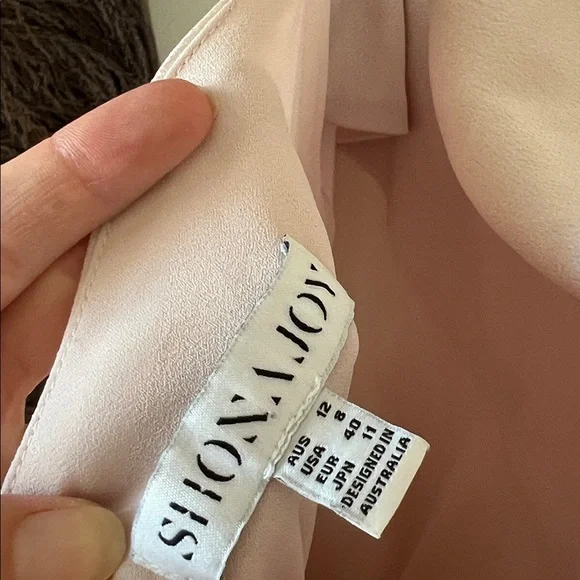 Shona joy ivory  satin luxe bias cowl neck maxi slip dress - Picture 14 of 16